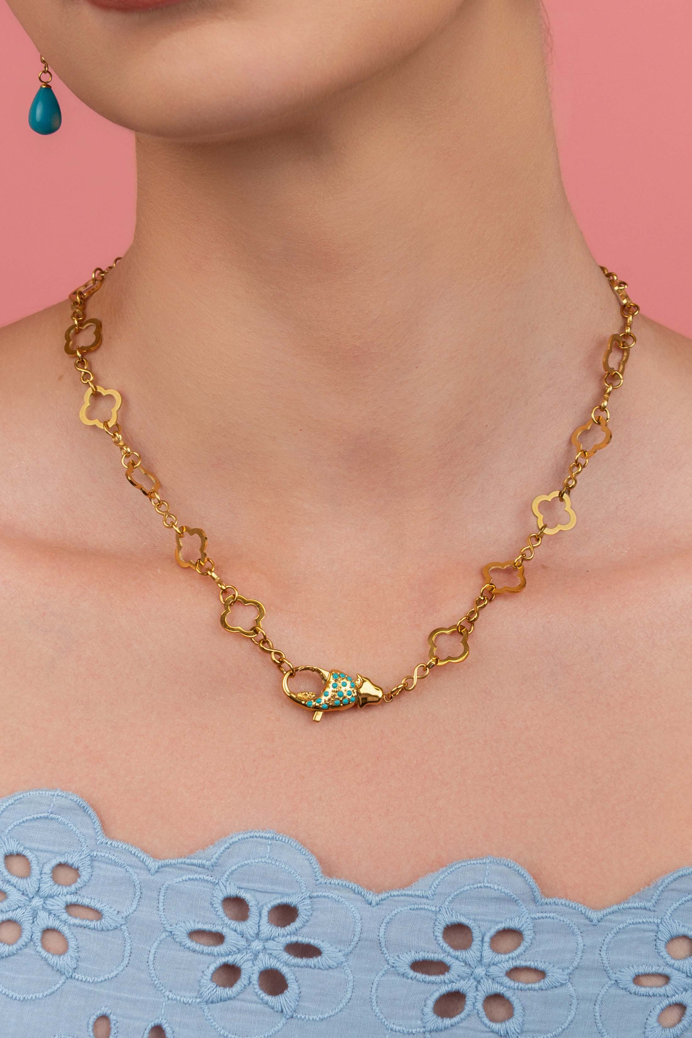 Qabru Claw Link Necklace