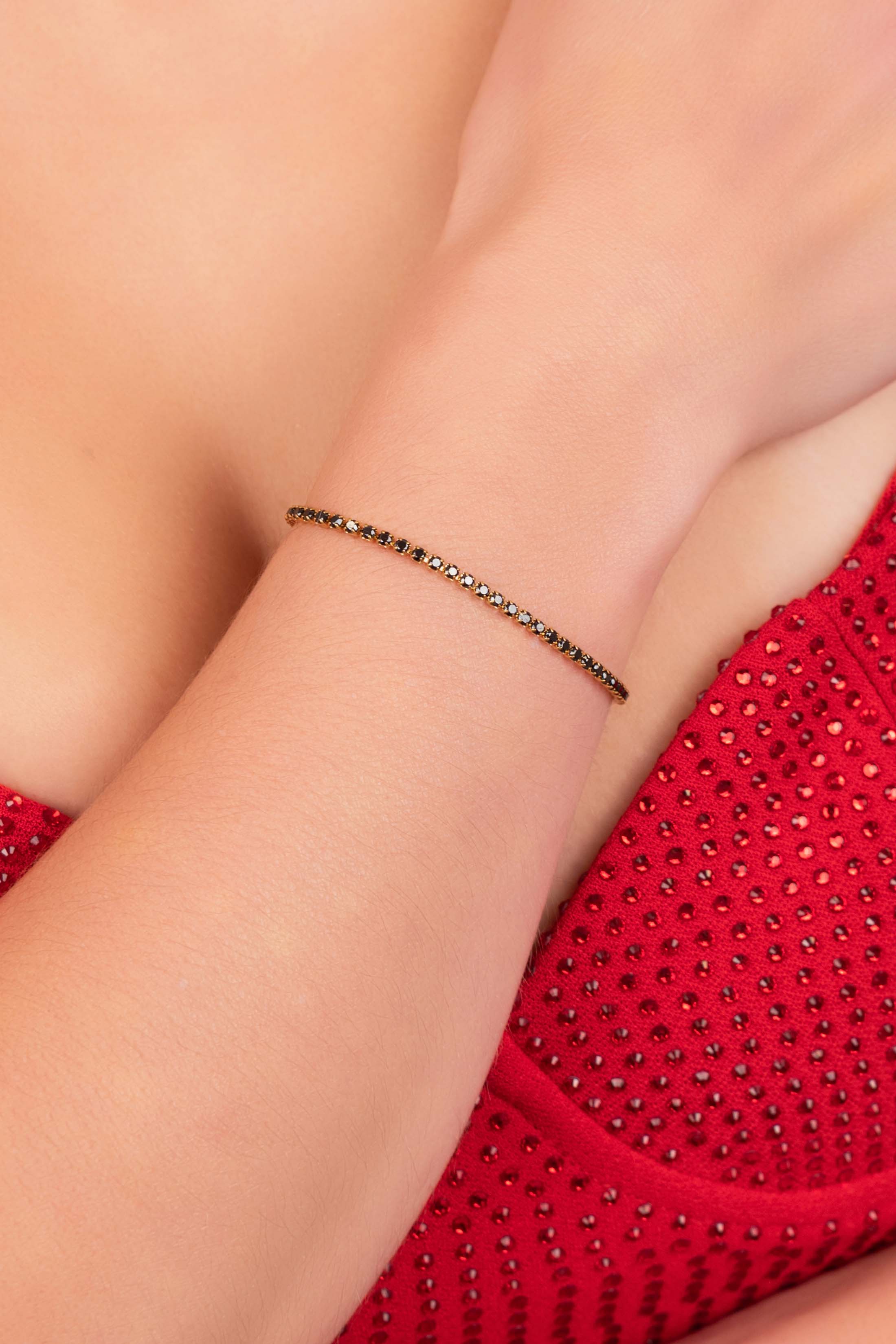 Tnabbret Tennis Bracelet &amp; Choker Gift Set