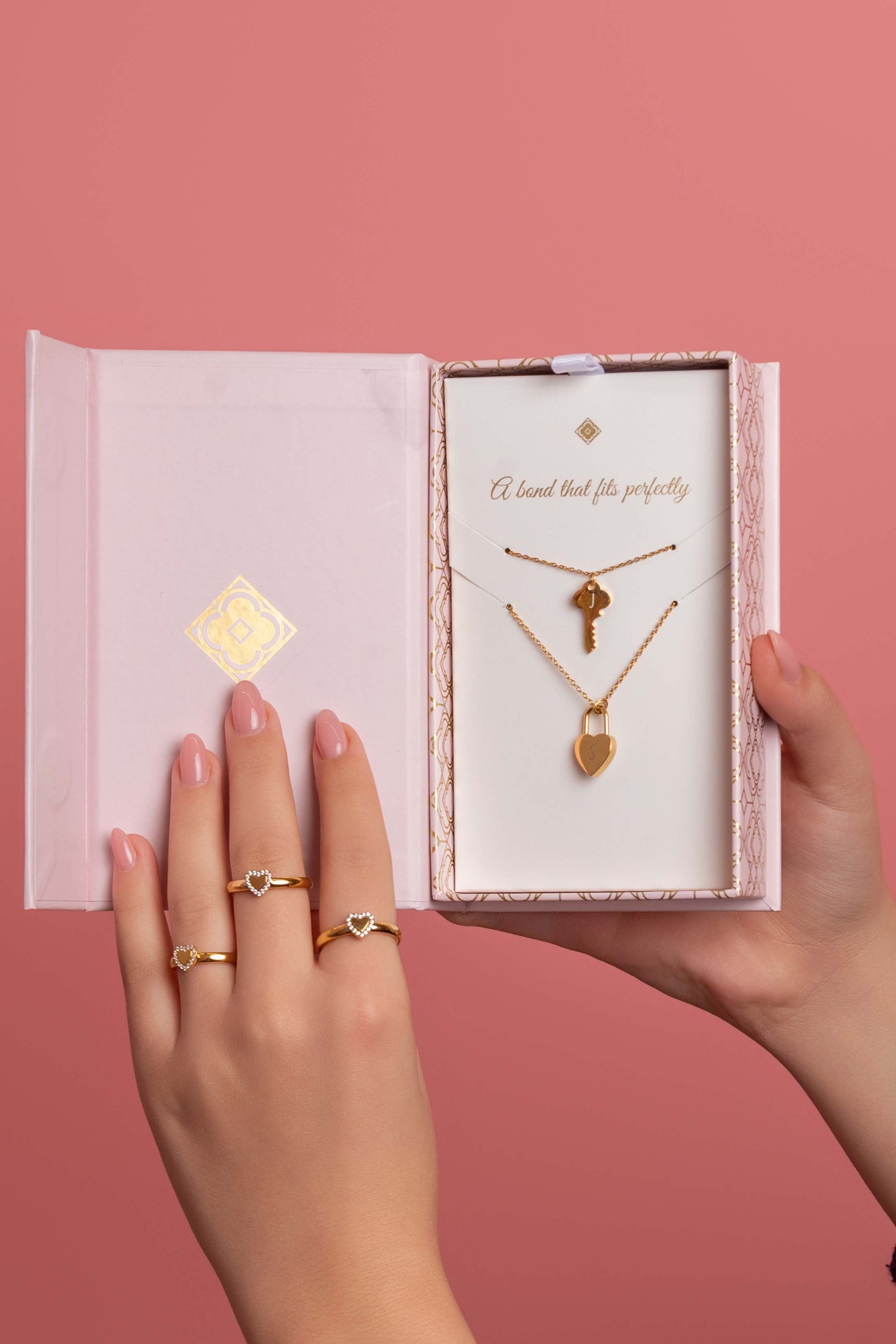 Engravable Halo Qalbi Ring