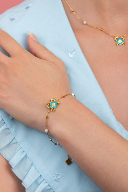 Qabru Perla Necklace &amp; Bracelet Gift Set