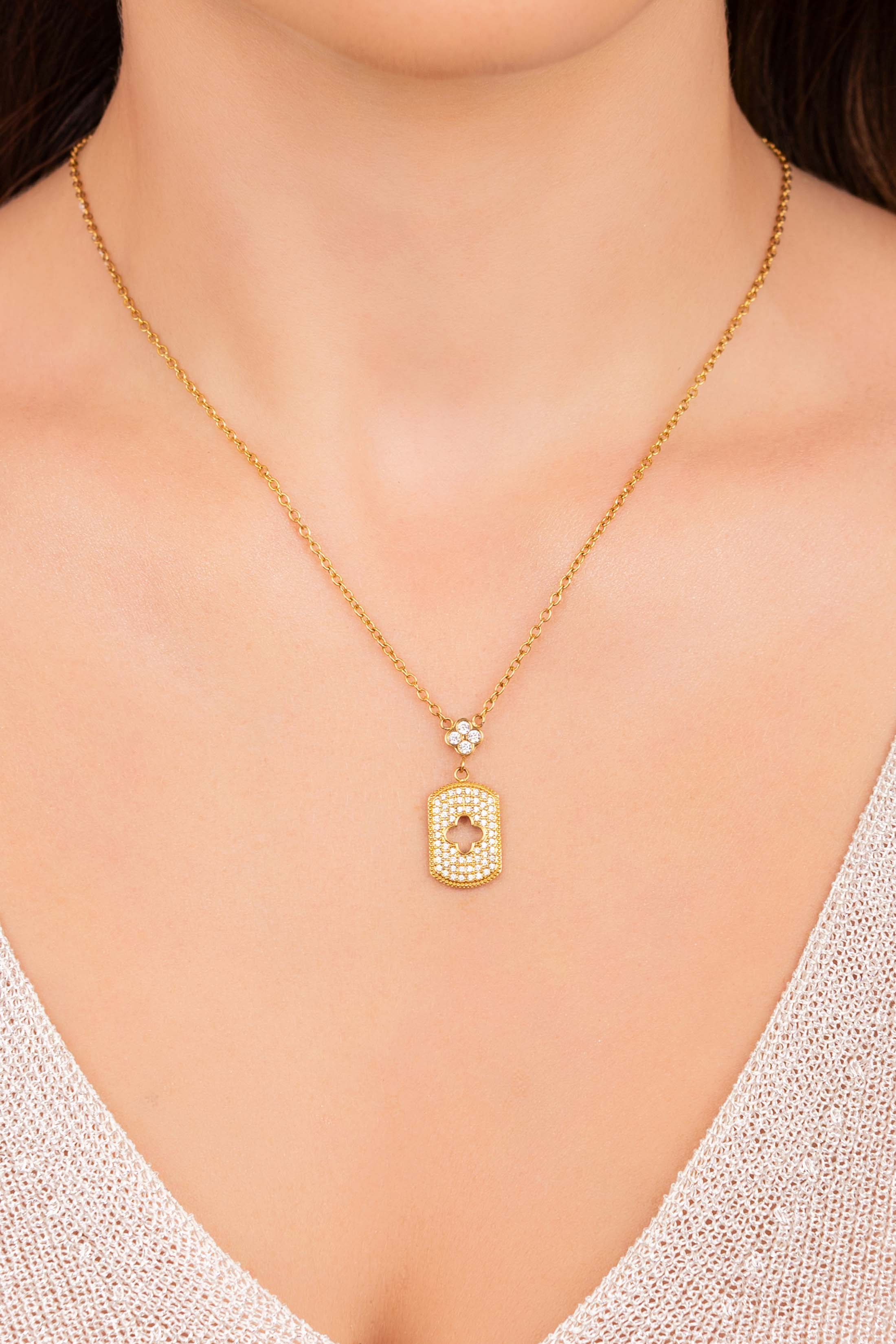 Iconic Pavé Necklace