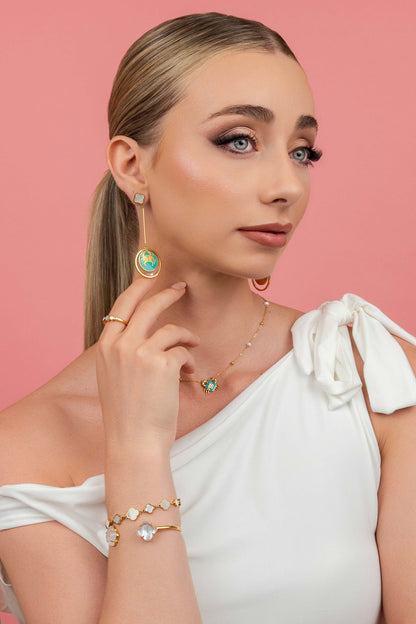 Qabru Perla Necklace &amp; Bracelet Gift Set