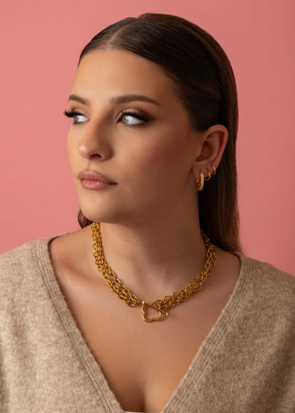 Carisma Triple Chain Bracelet &amp; Necklace Gift Set