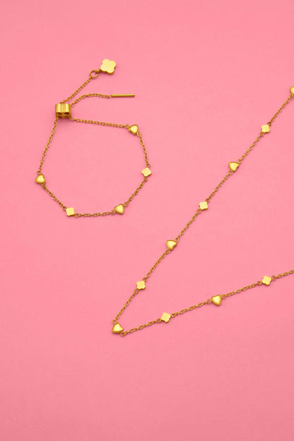 Always Yours Necklace &amp; Bracelet Gift Set