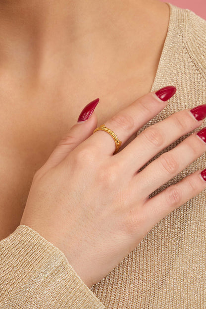 Icon Wave Ring