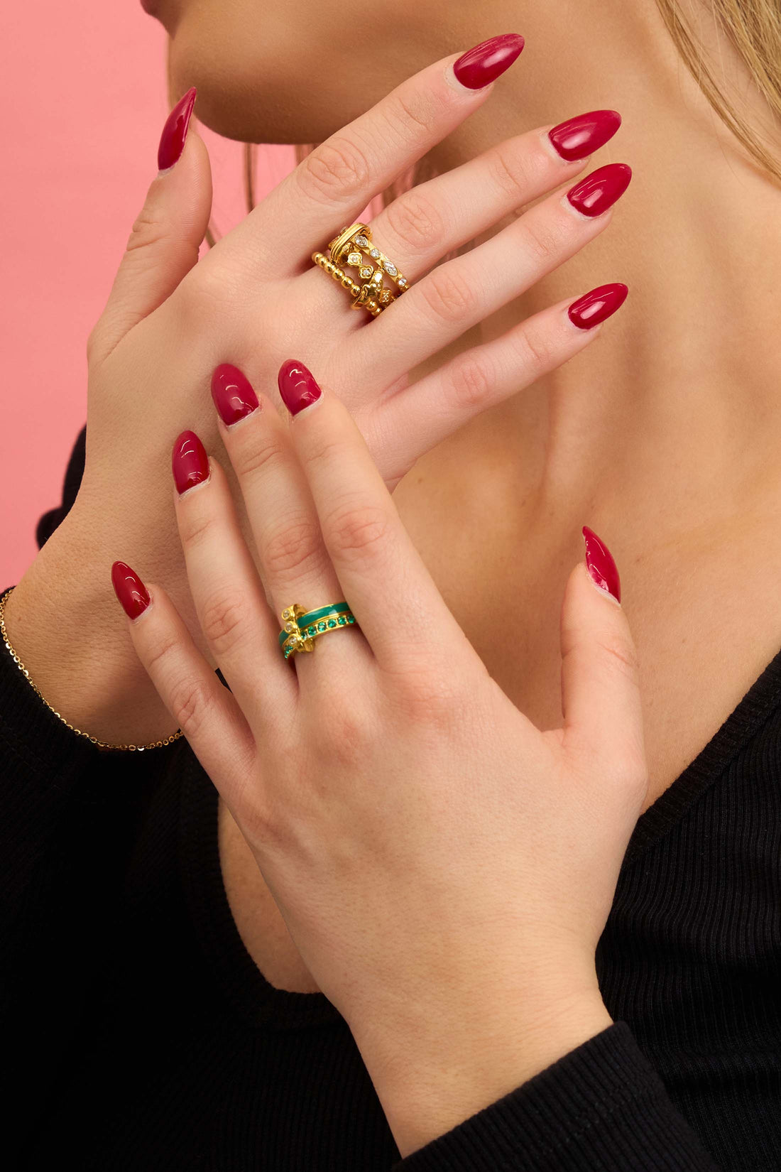 Triple Ring Link Gift Set