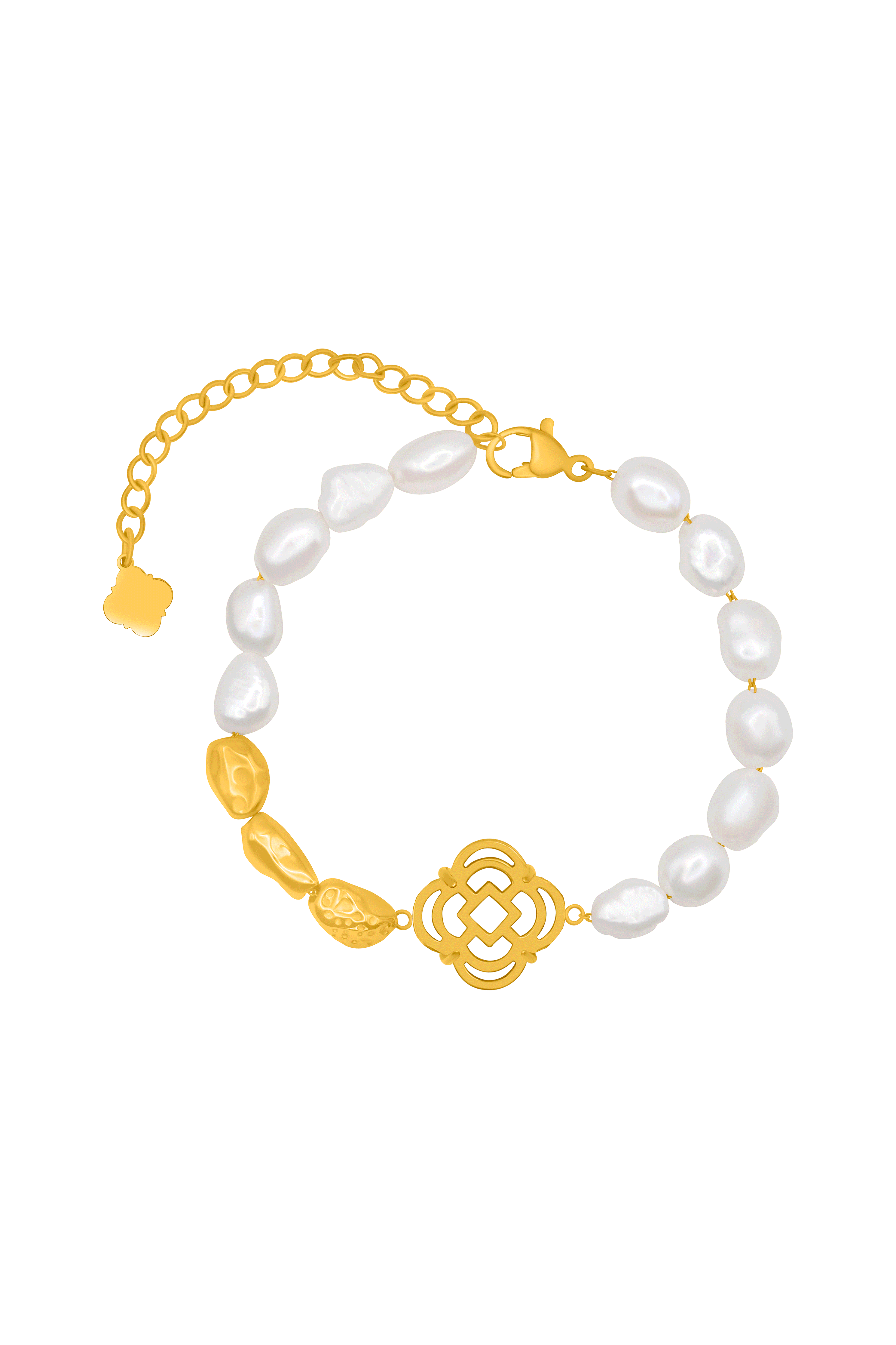 Stone Station Pearl Duet Necklace &amp; Bracelet Gift Set