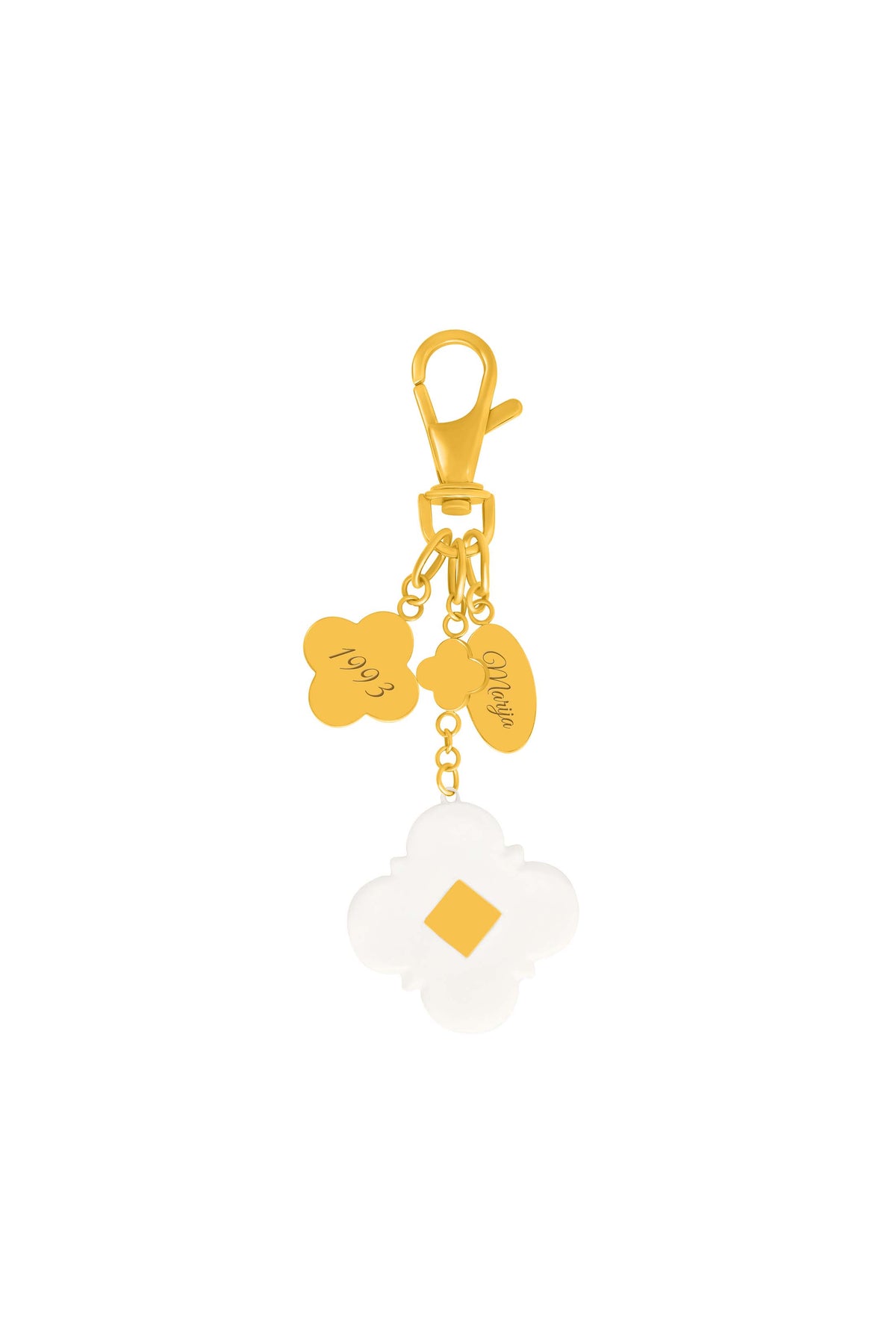 Carisma Double Engravable Bag Charm