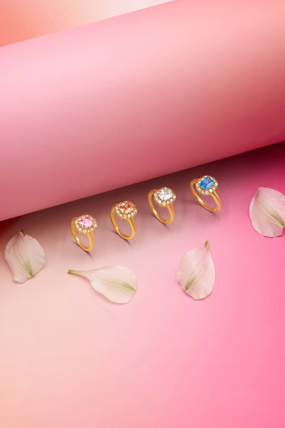Pimpernell Blu Alba Ring