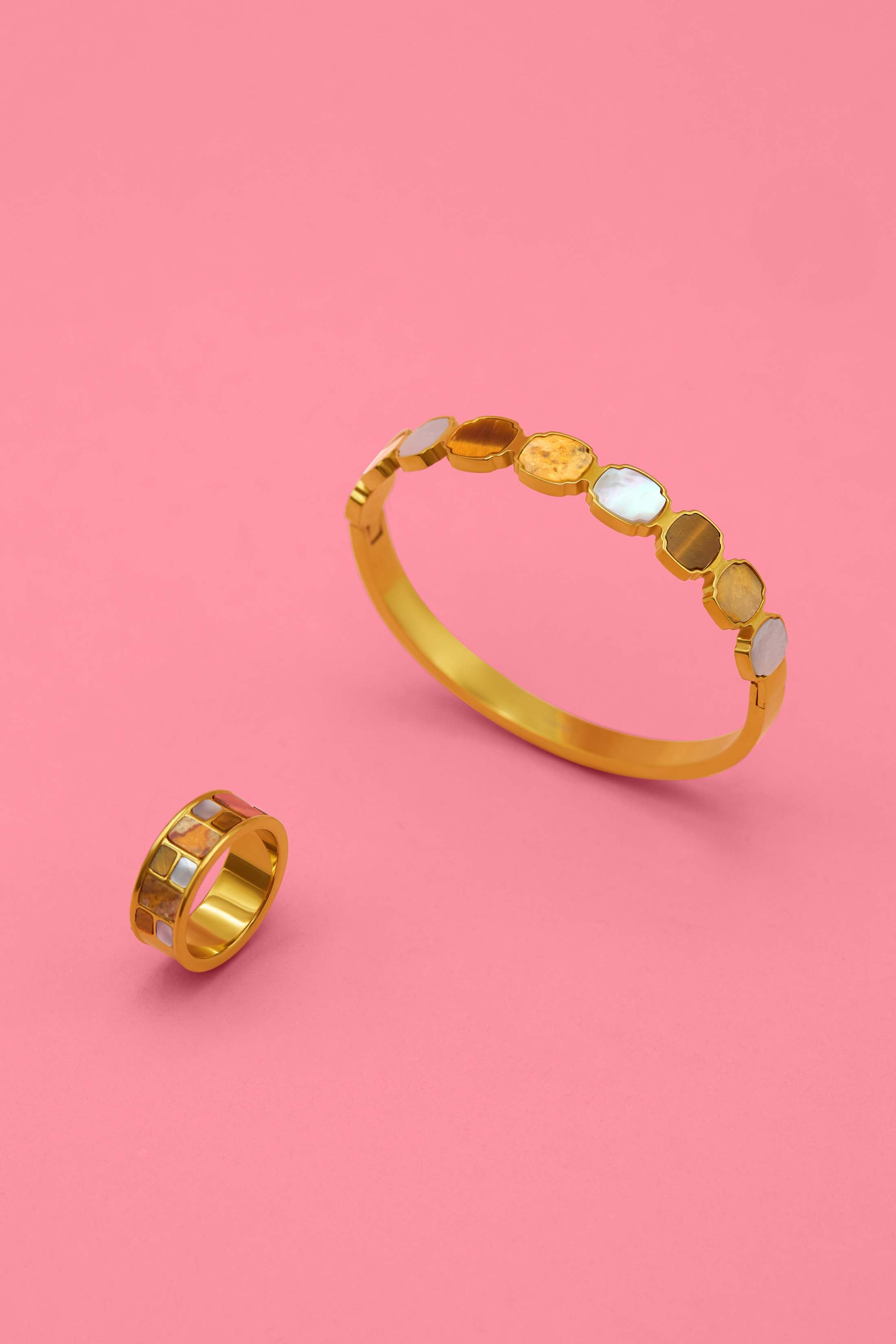 Romana Bangle &amp; Ring Gift Set