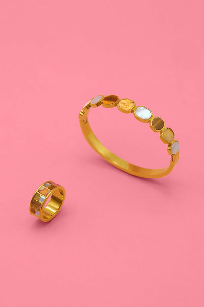 Romana Bangle &amp; Ring Gift Set