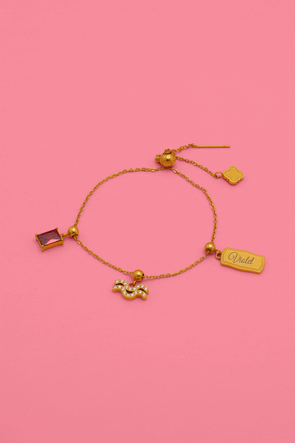 Star Sign Toggle Charm Bracelet Gift Set
