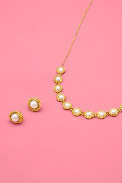 Riviera Knots Choker &amp; Stud Gift Set