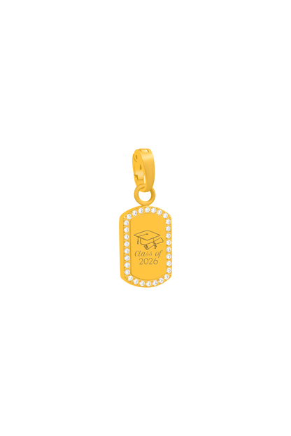 Chamfered Graduation Pendant