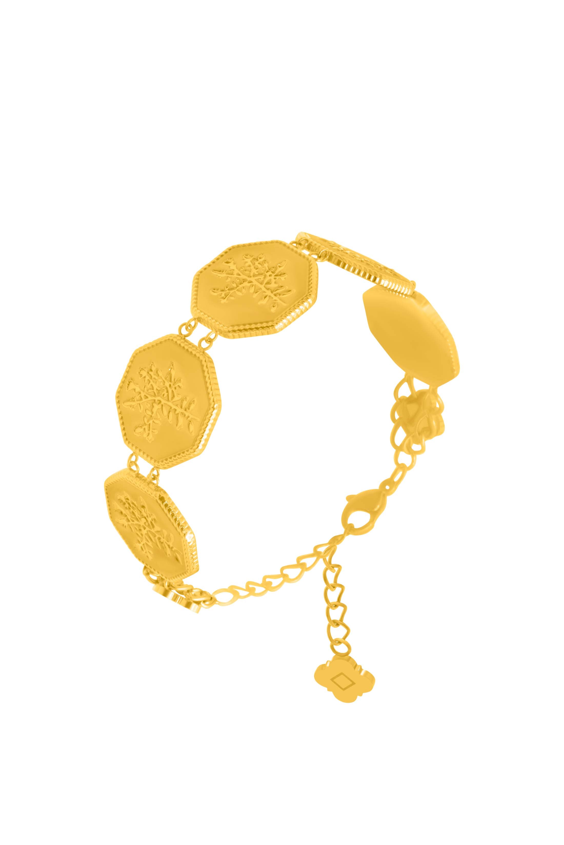 Margerita&#39;s Coin Link Bracelet