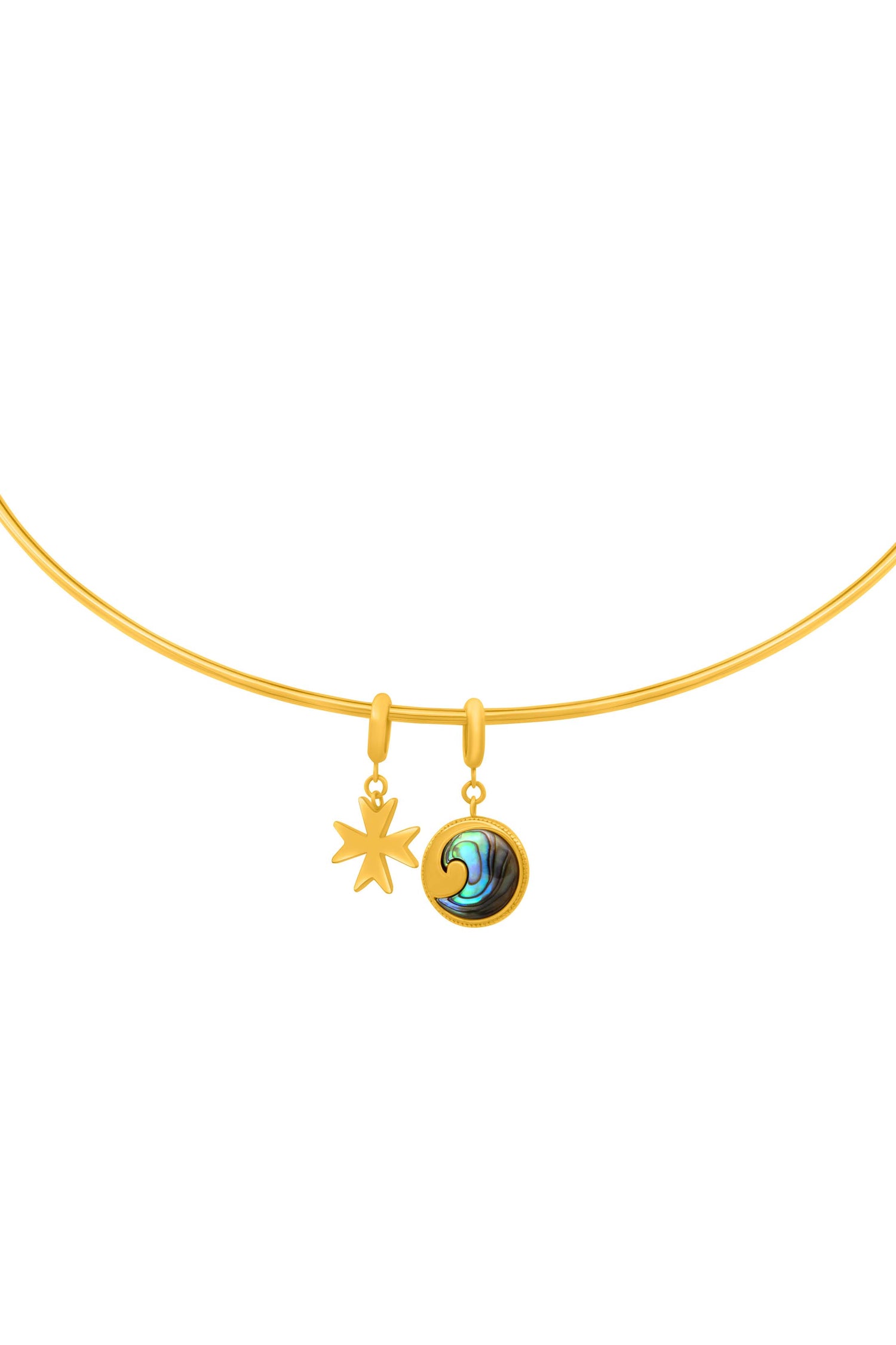 Blue Lagoon Cuff Charm