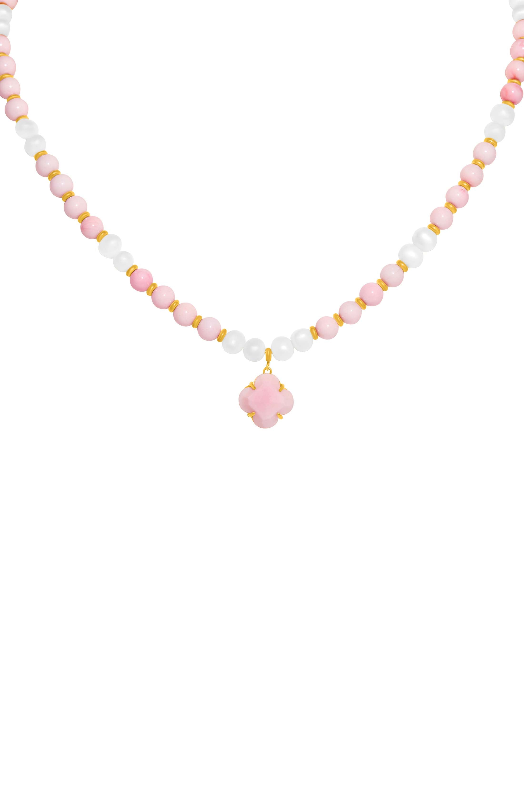 Pink Pearl Necklace
