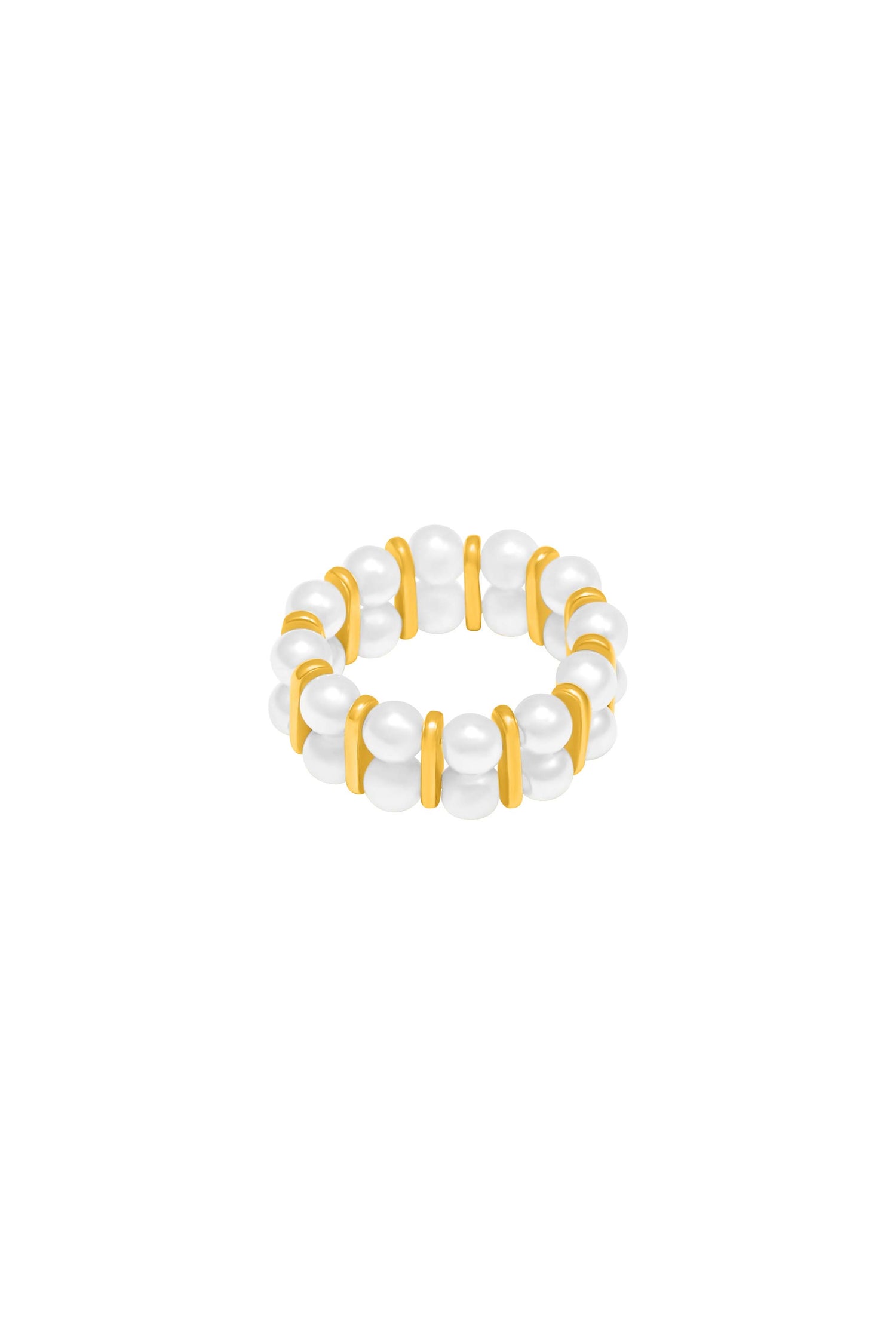 Twin Pearl Ring