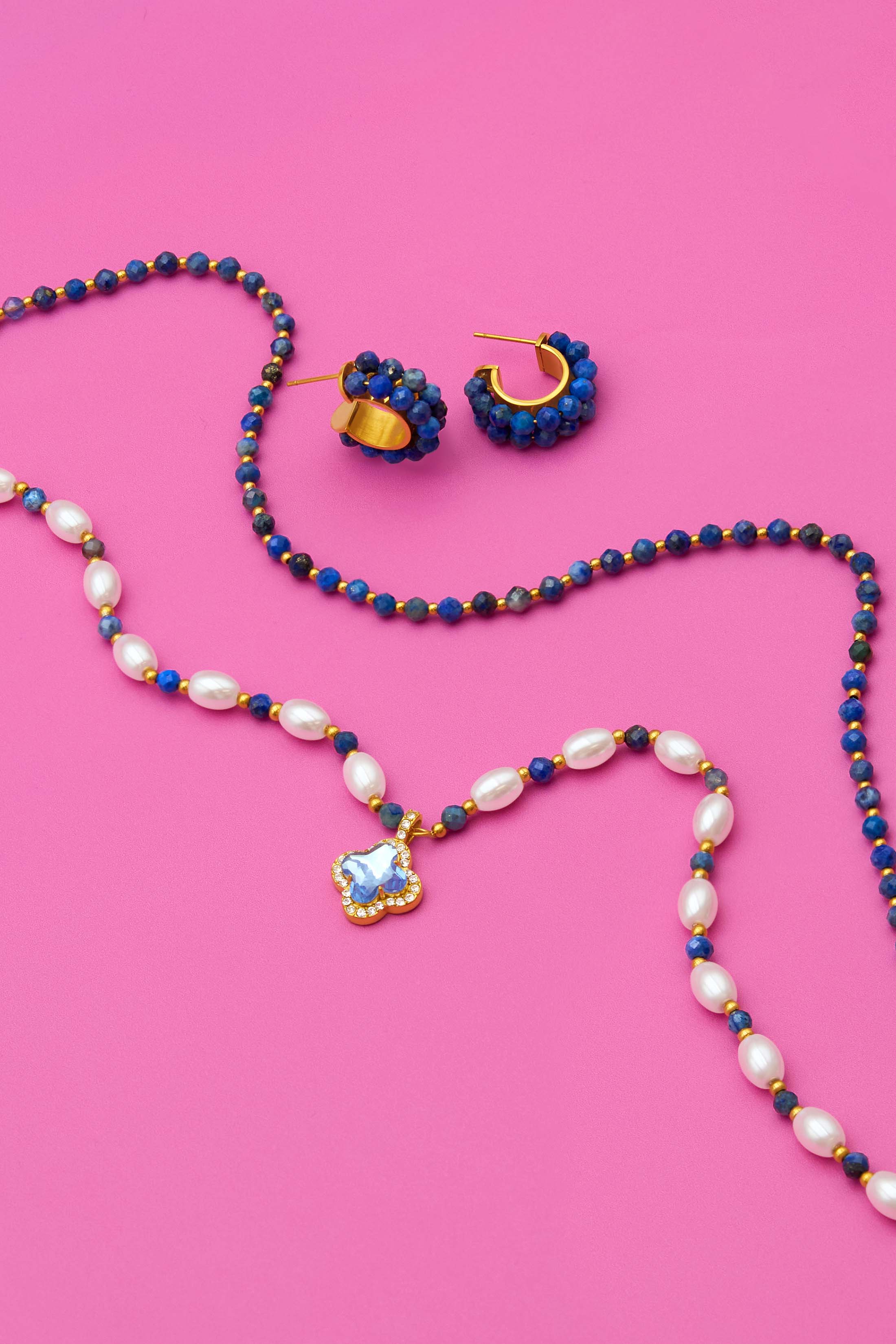 Azzurra Beaded Necklace