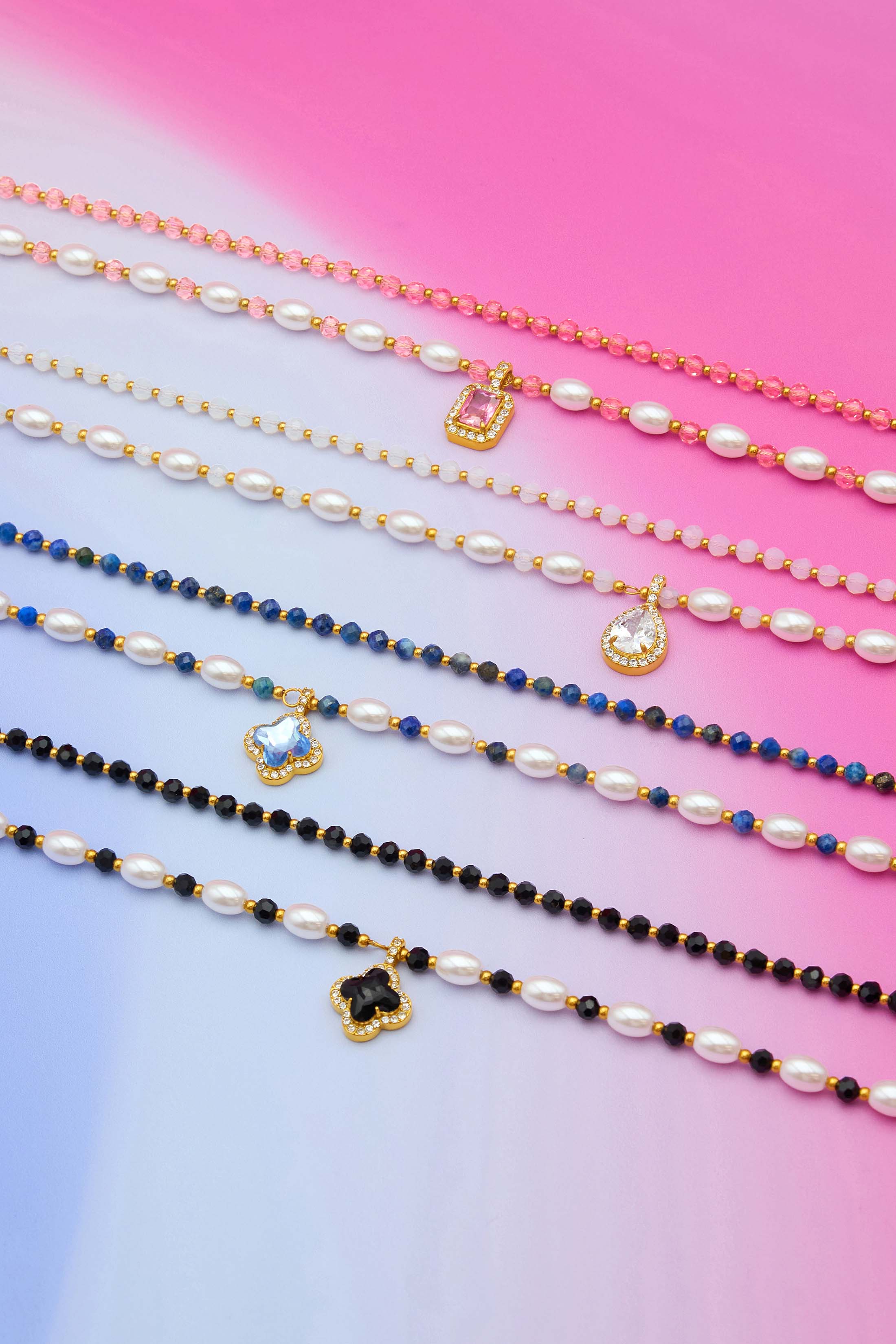 Nerina Beaded Necklace