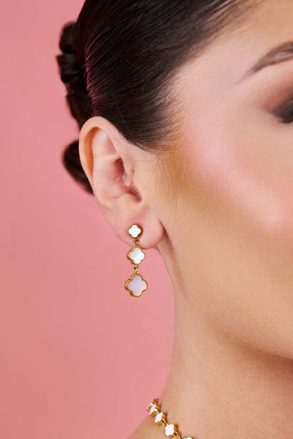 Sofia Perla Drop Stud Earring Set