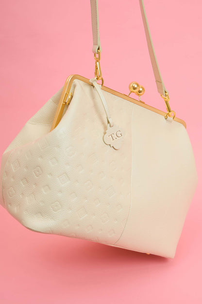 The Helena Maxi Kiss Lock Bag