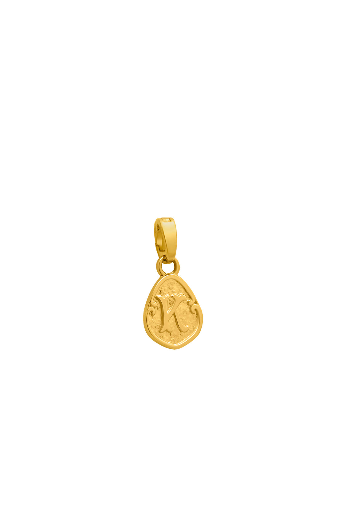 &quot;K&quot; Tberfil Letter Pendant