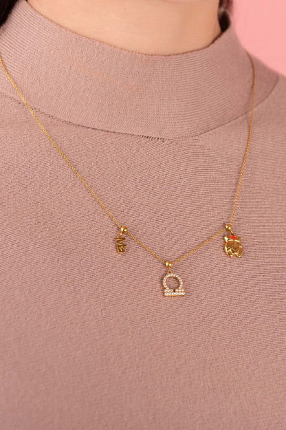 Star Sign Toggle Charm Pendant