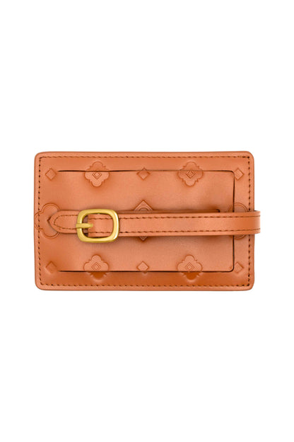 Tan Passport Cover &amp; Luggage Tag