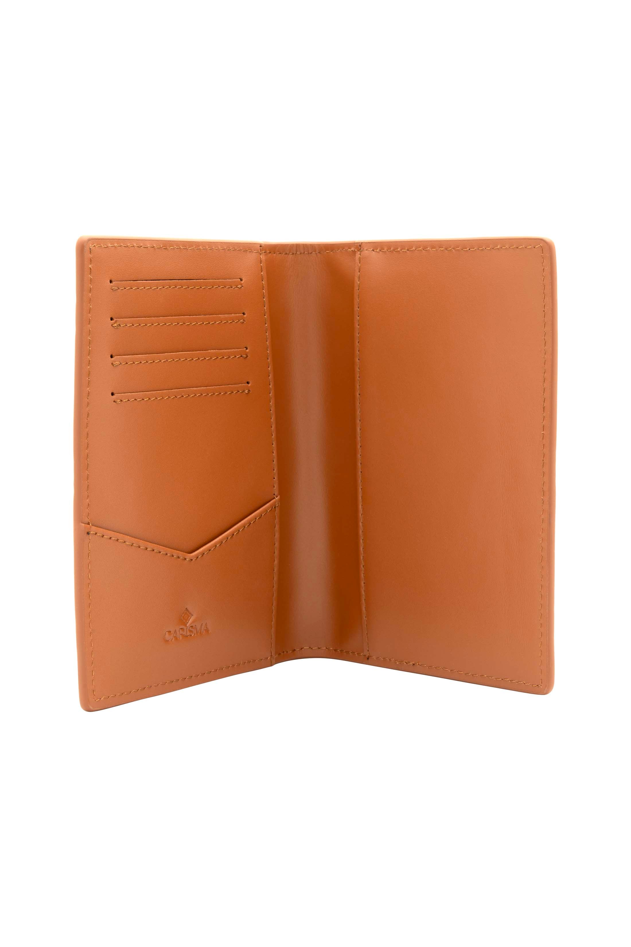 Tan Passport Cover &amp; Luggage Tag