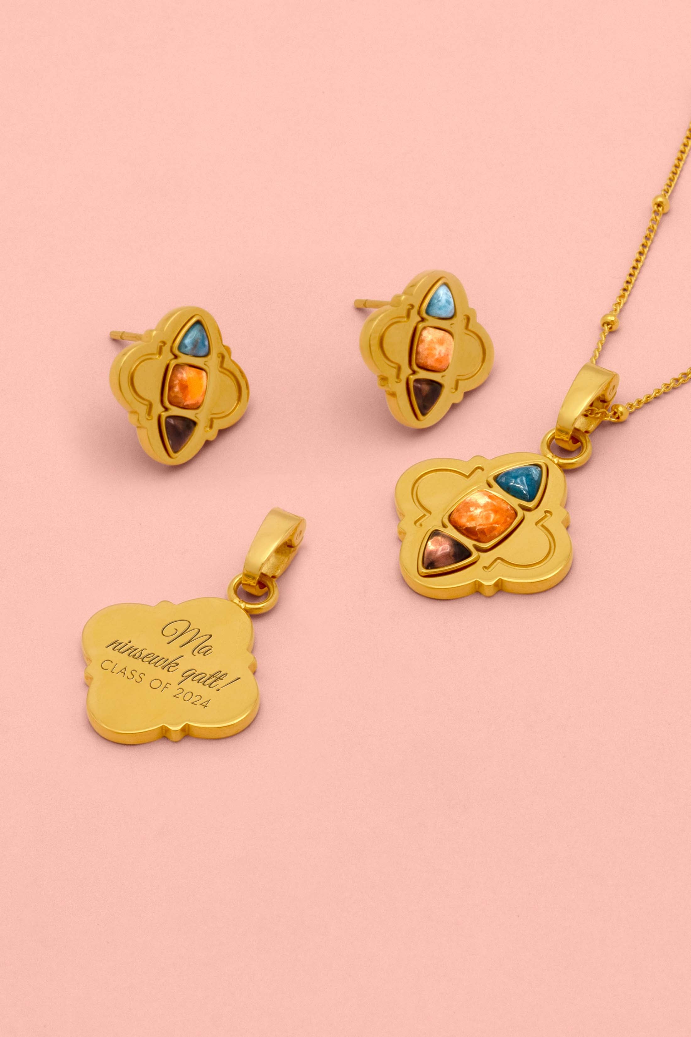 Inspiration, Motivation &amp; Guidance Stud Earring Set