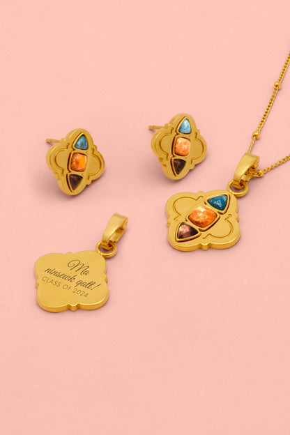 Inspiration, Motivation &amp; Guidance Stud Earring Set