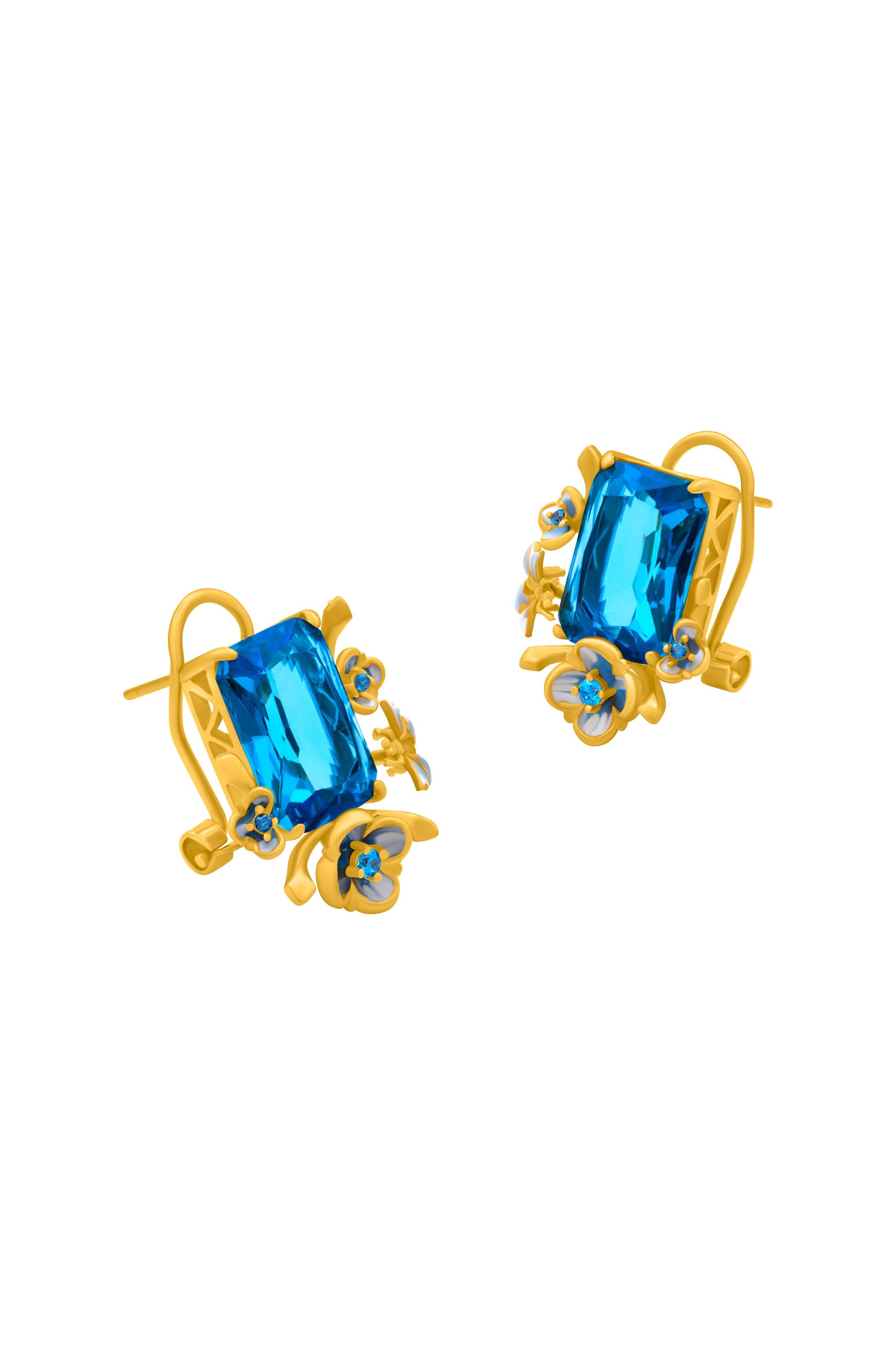 Pimpernell Blu Reġina Stud Earring Set