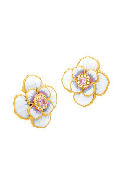 Pimpernell Blu Statement Earring Set
