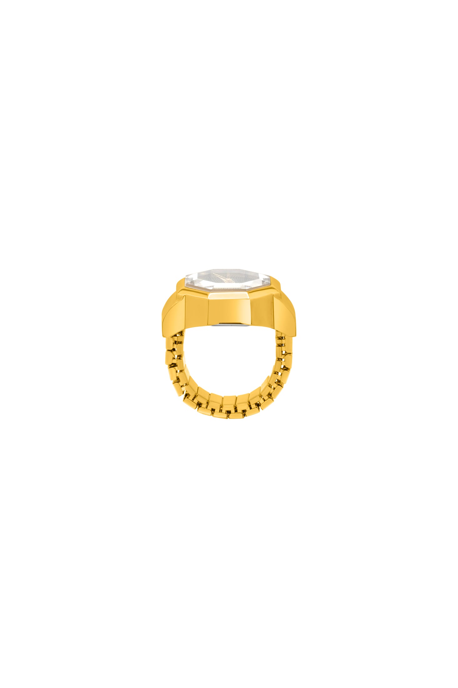 Malachite Carisma Ring Watch