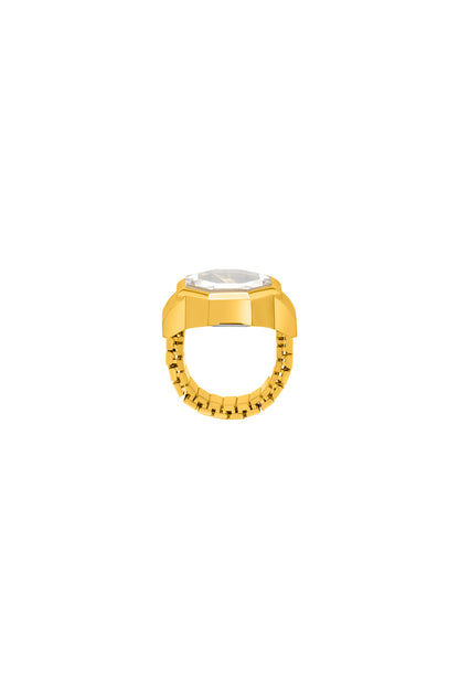 Malachite Carisma Ring Watch