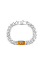 Tiger's Eye Curb Chain Bracelet