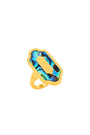 Blue Lagoon Abalone Ring