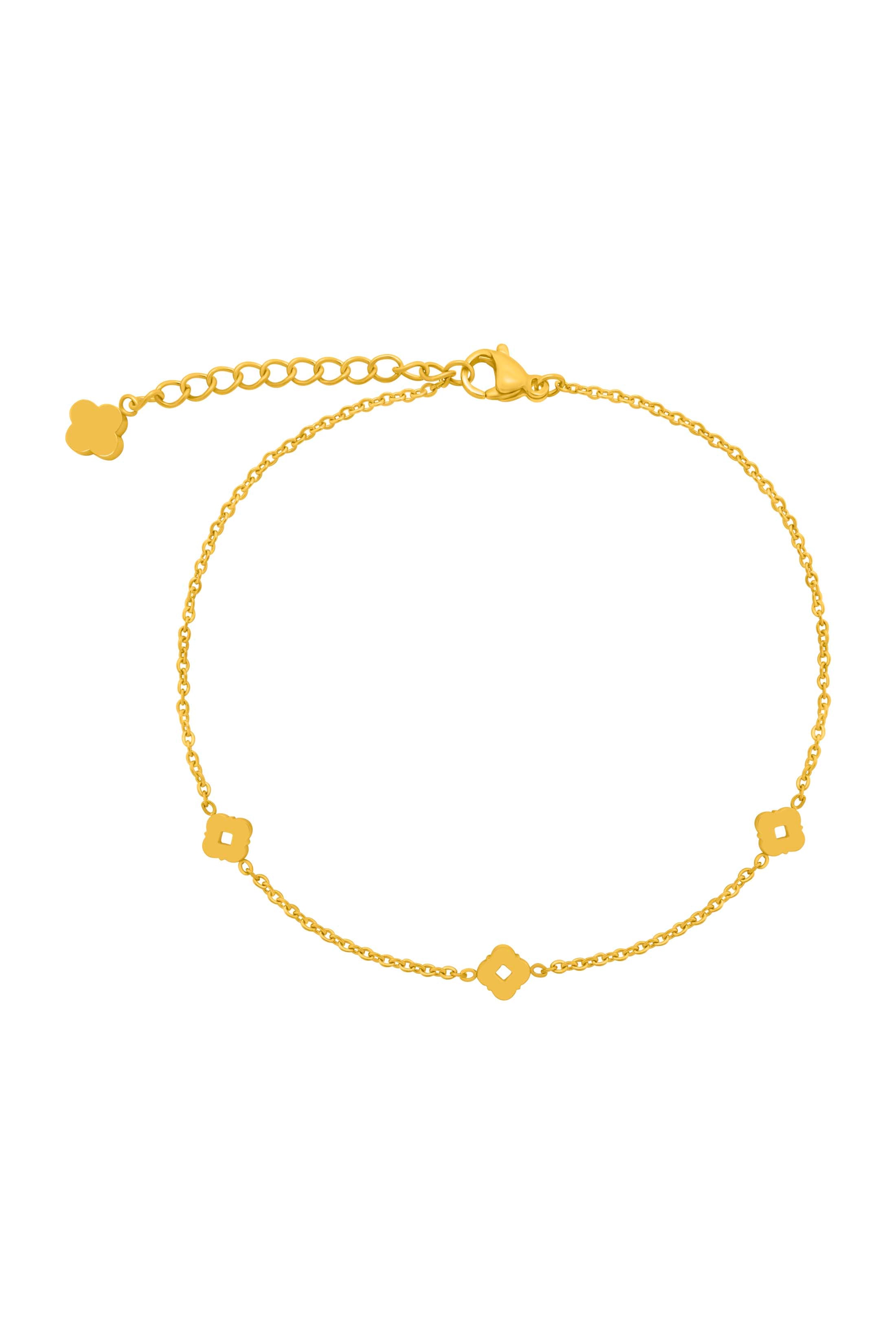 Carisma Hollow Icon Anklet