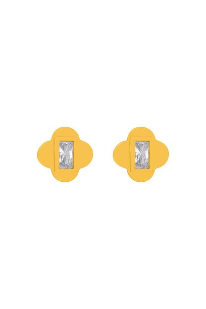 The Clear Zirconia Stud Earring Set