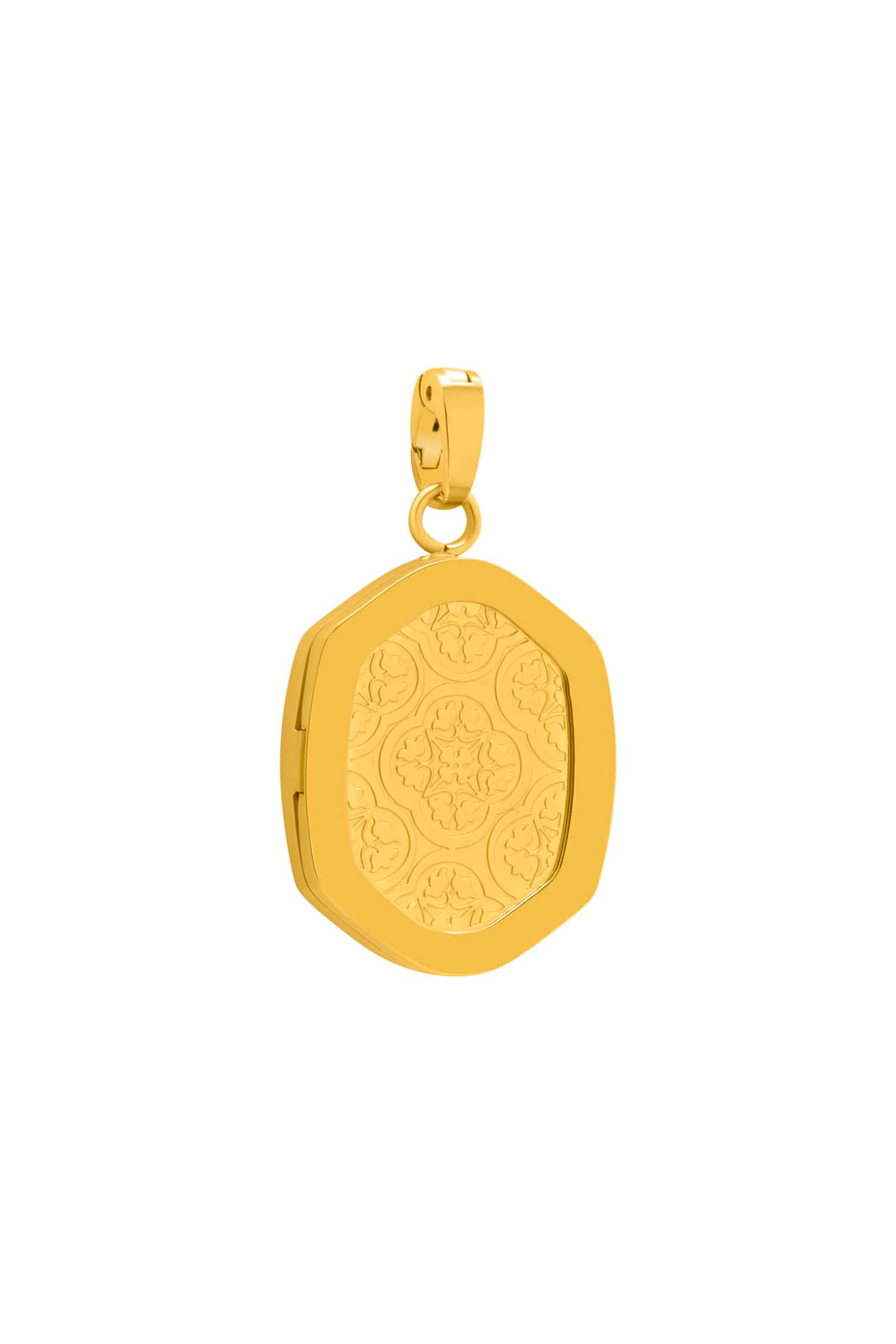 Maltese Tile Photo Locket Pendant