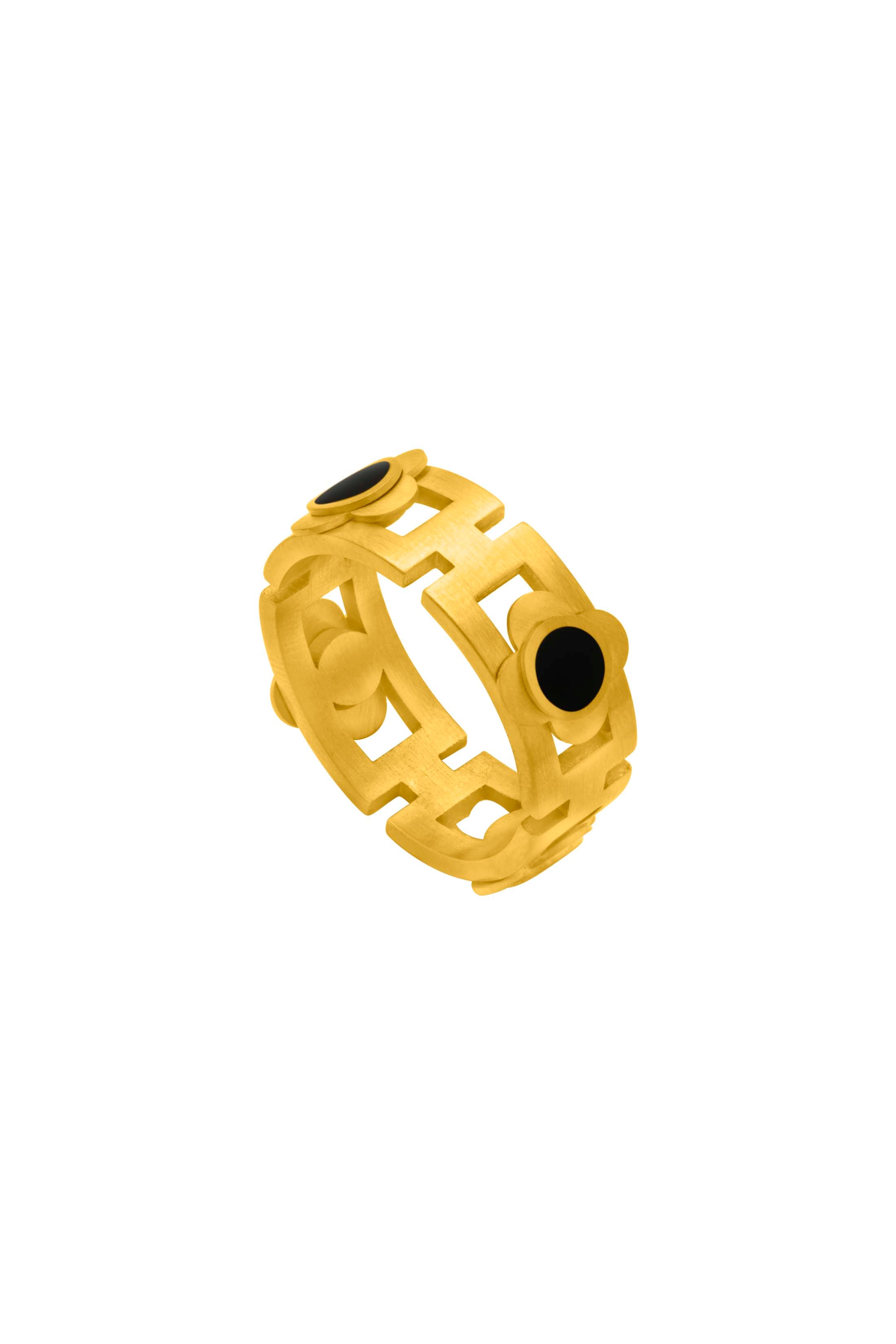 Black Maze Ring