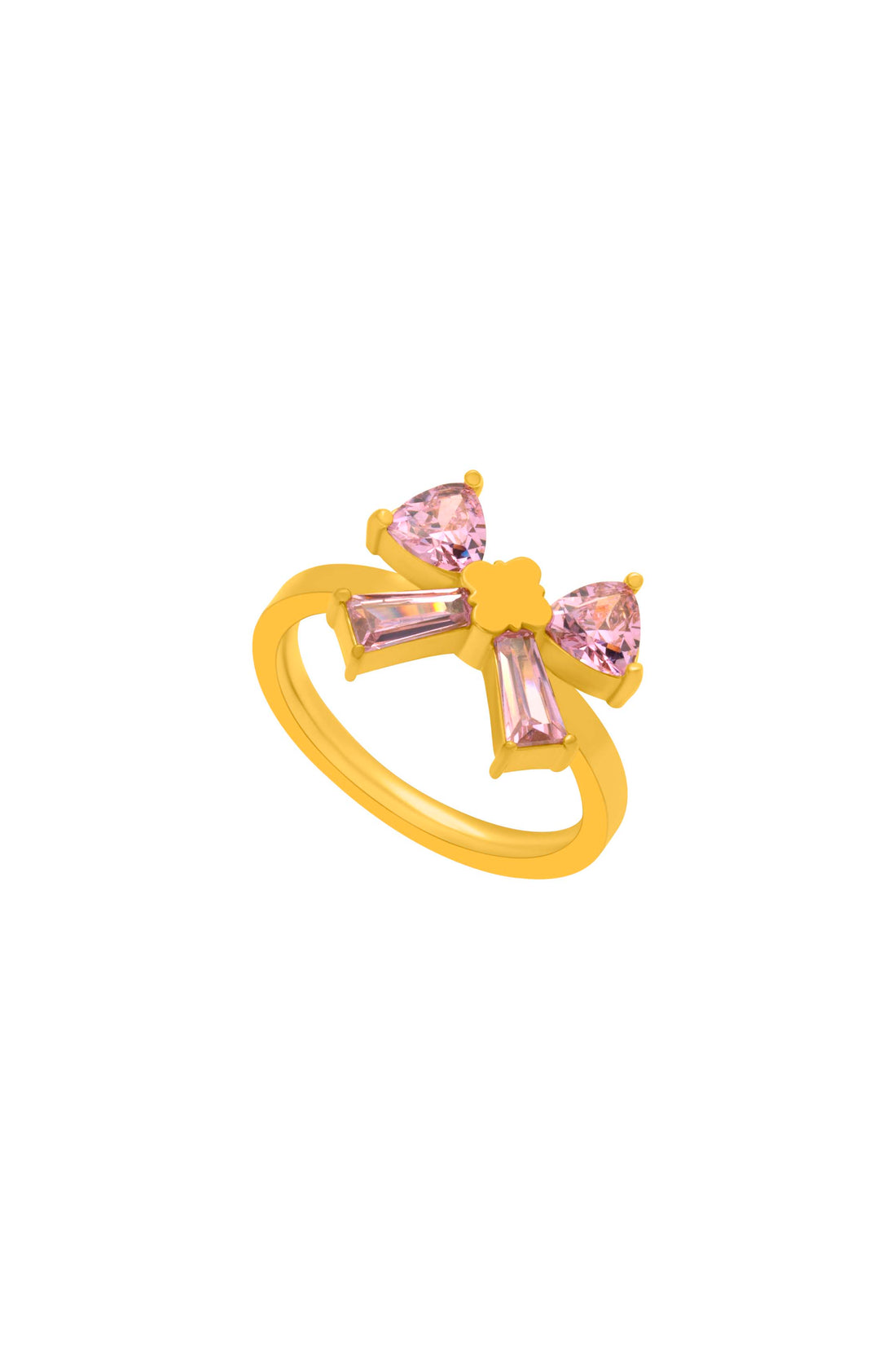 Blushing Bow Ring