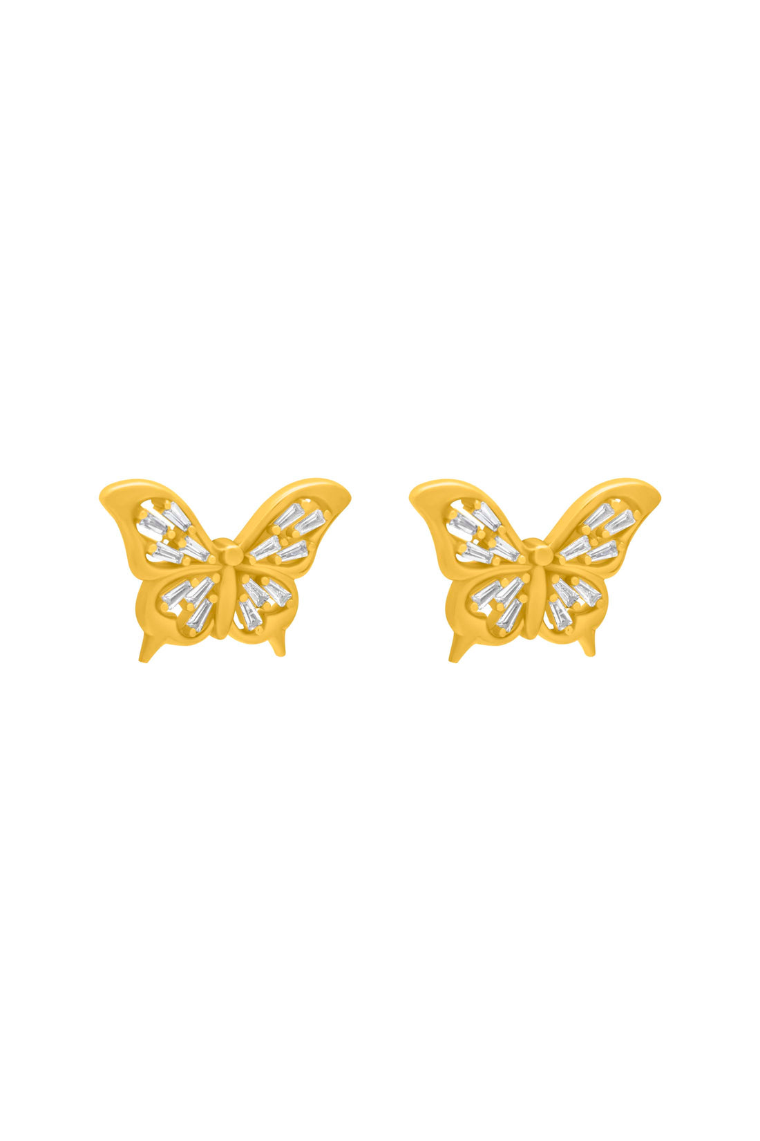 Farfett tal-Fejġel Crystal Statement Stud Earring Set