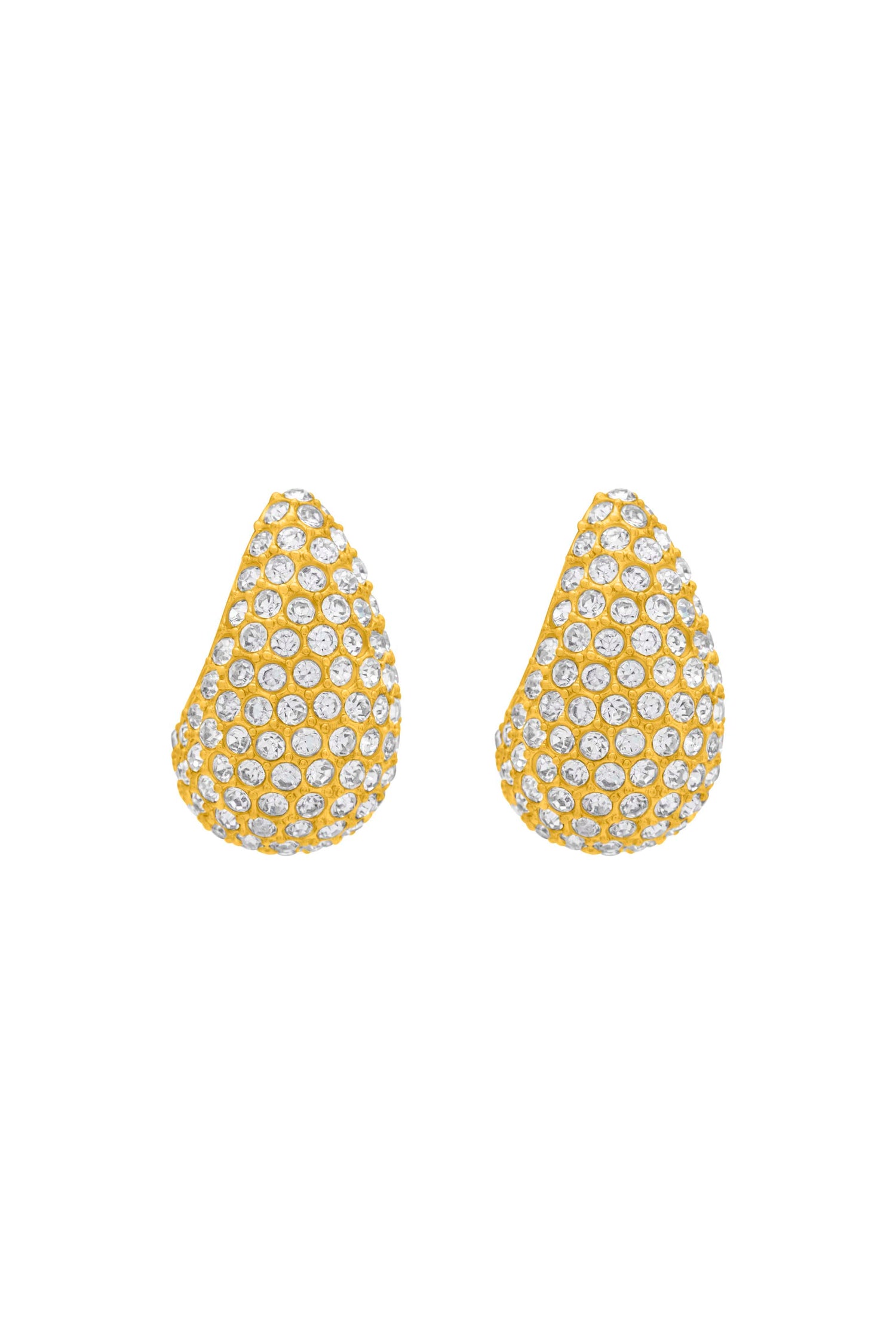 Teardrop Pavé Stud Earring Set