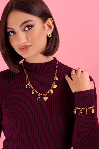Fortuna Charm Necklace