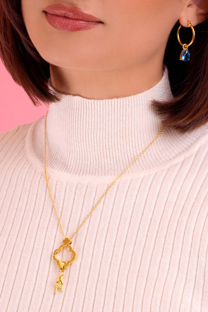 Carisma Logo Stackable Charm Necklace