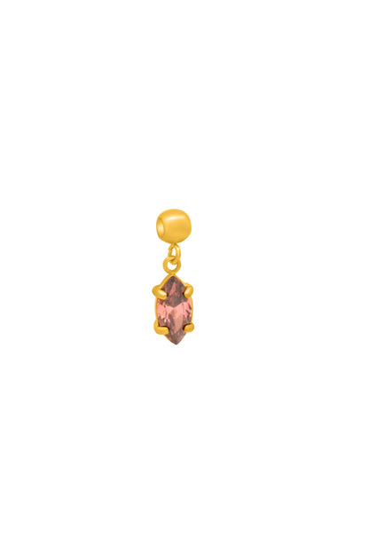 Numbers &amp; Birthstone Toggle Charm Necklace Gift Set