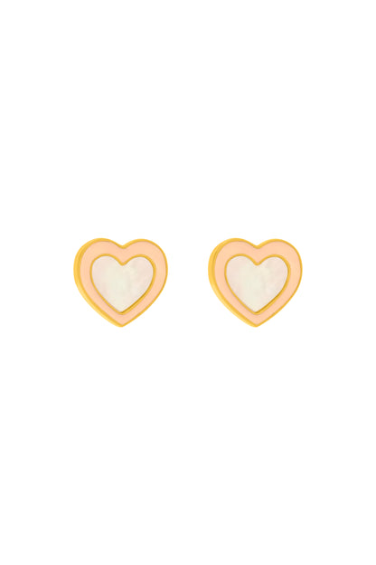 Love Stud Earring Set