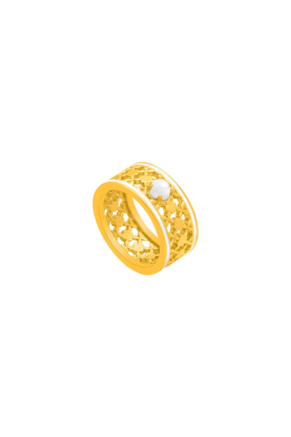 Għarb Lace Ring &amp; Għarb Lace Bangle Gift Set